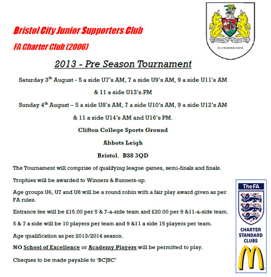 Tournament Message
